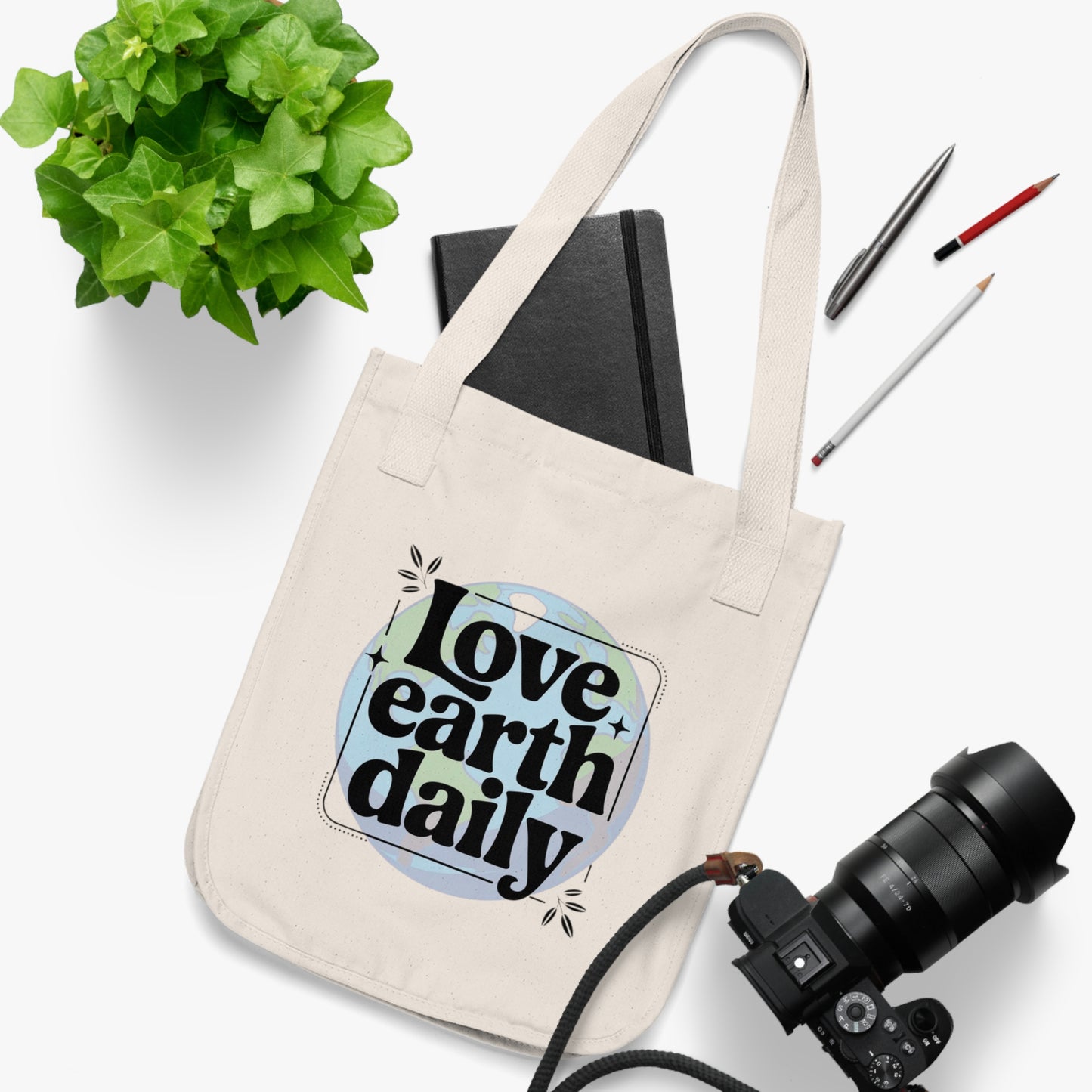 Love Earth Daily Tote Bag