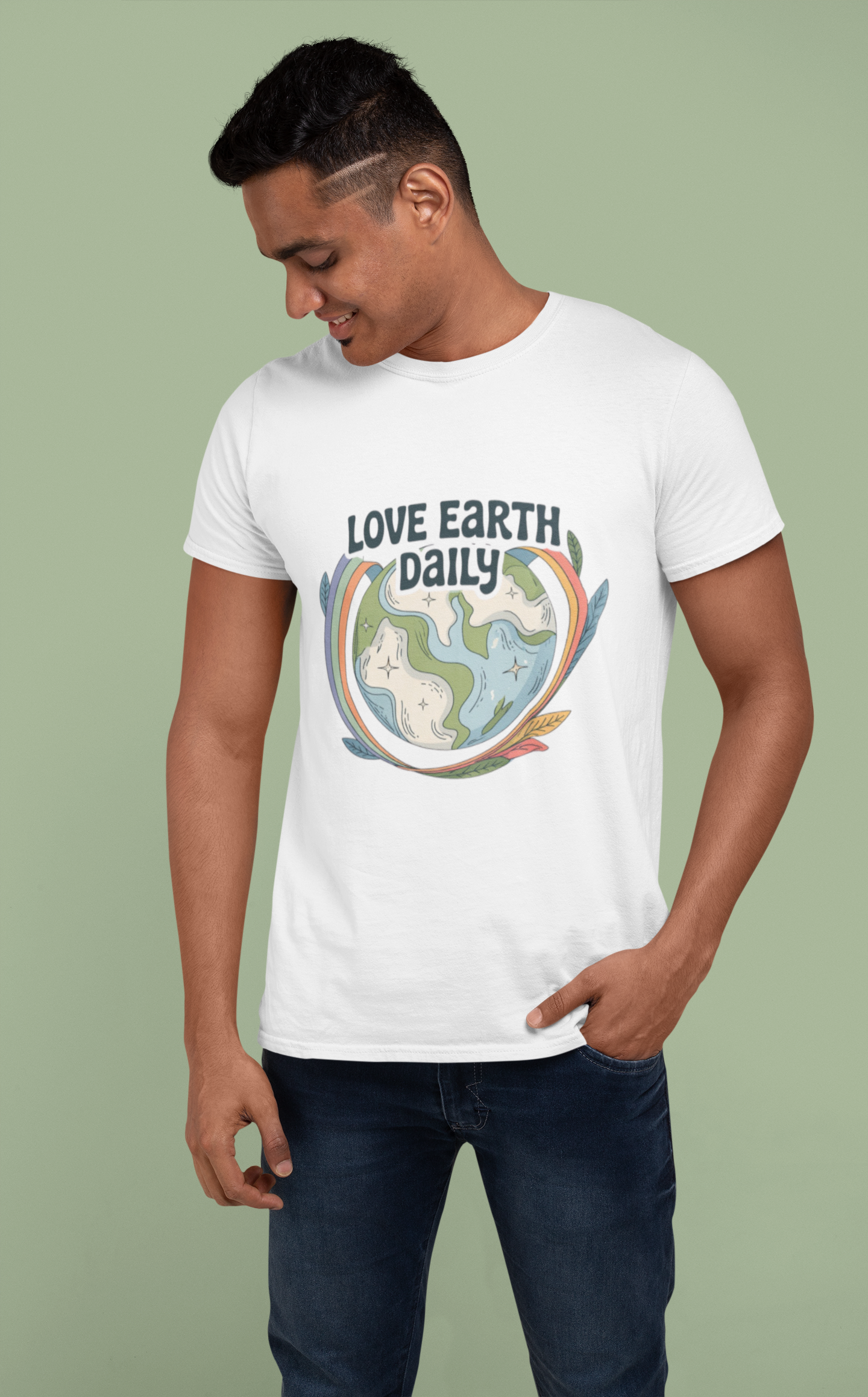 Love Earth Daily Global Vibey Tee