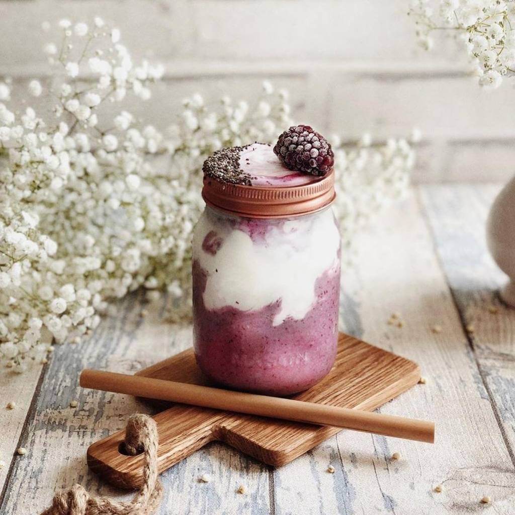 Reusable Bamboo Drinking Straws Set