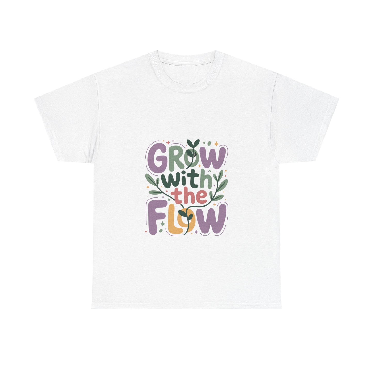 Grow with the Flow Sustainable Unisex Cotton Tee