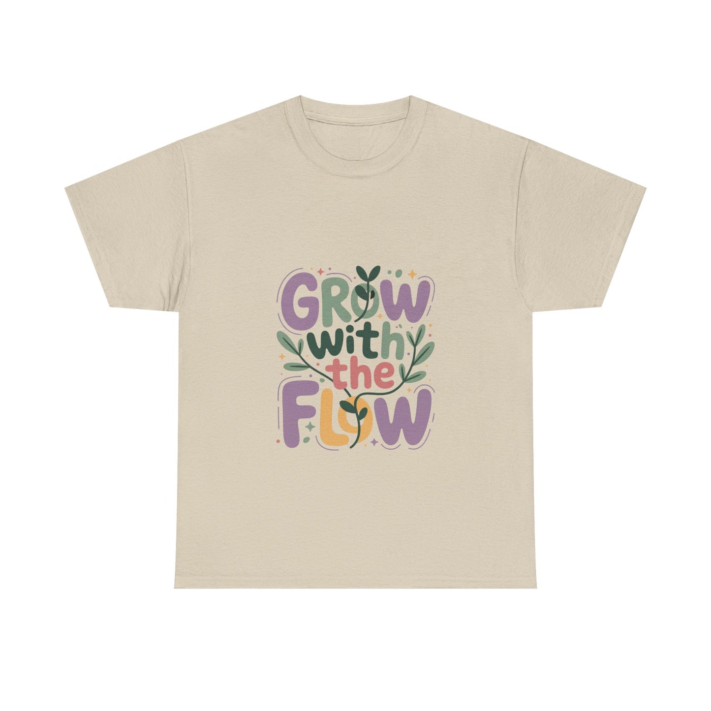 Grow with the Flow Sustainable Unisex Cotton Tee