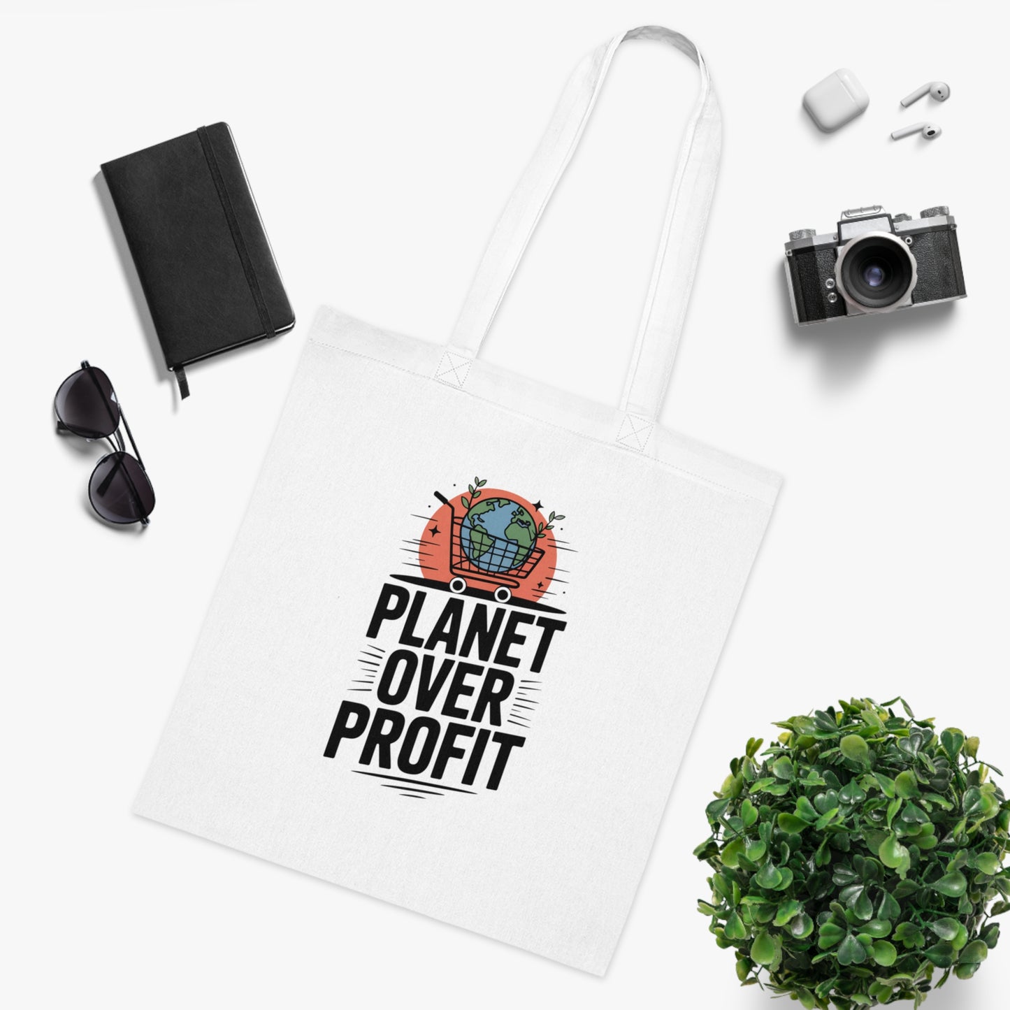 Planet Over Profit Tote