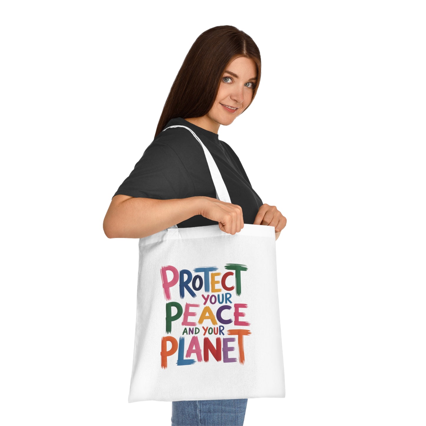 Protect Your Peace and Your Planet Tote