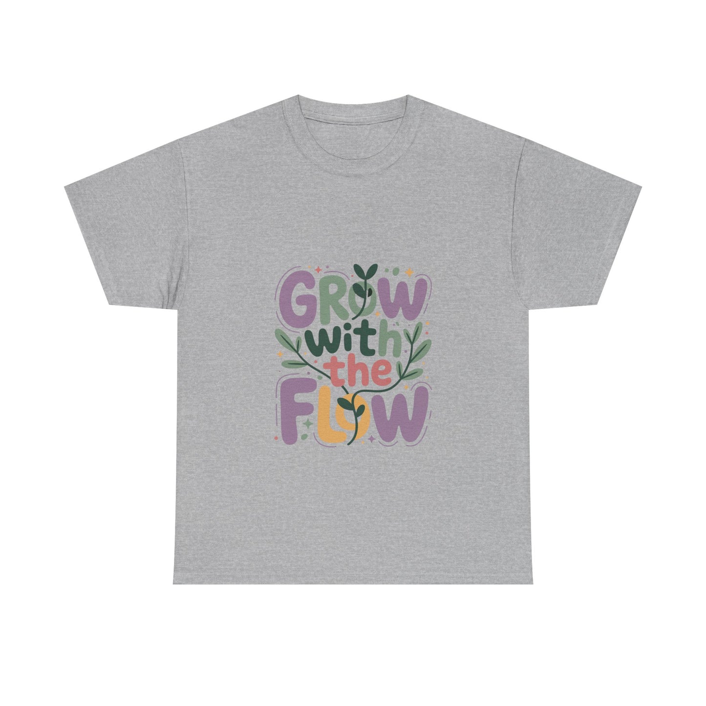 Grow with the Flow Sustainable Unisex Cotton Tee