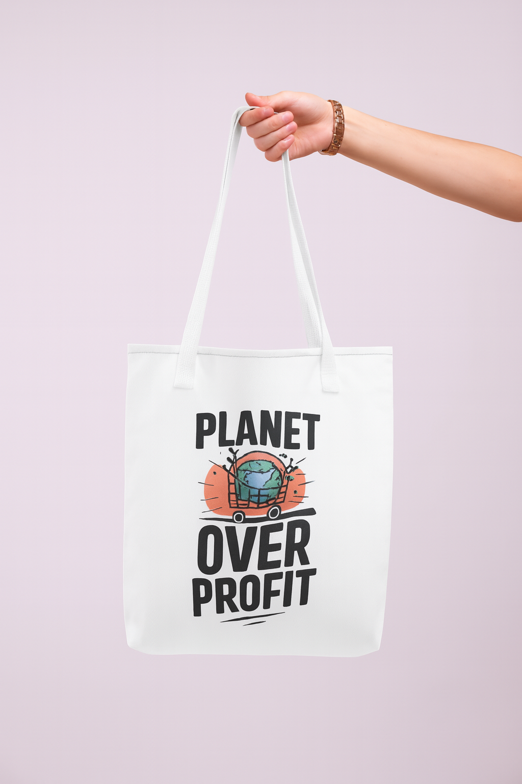 Planet Over Profit Tote