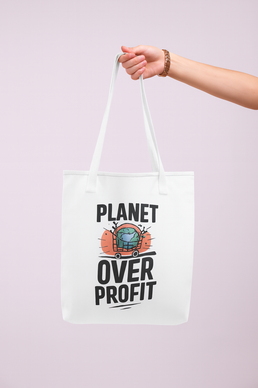 Planet Over Profit Tote