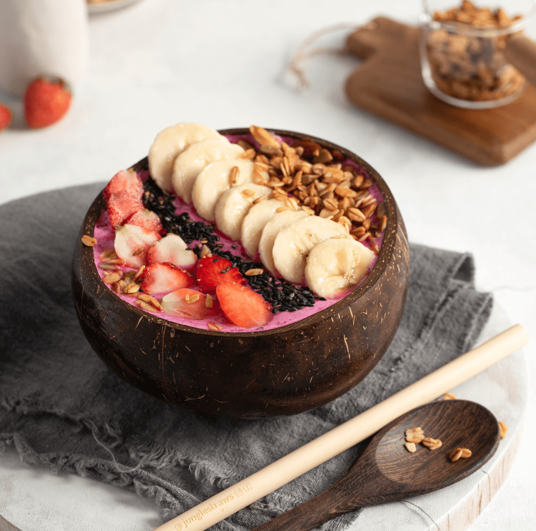 Eco Coconut Bowls & Spoons Set