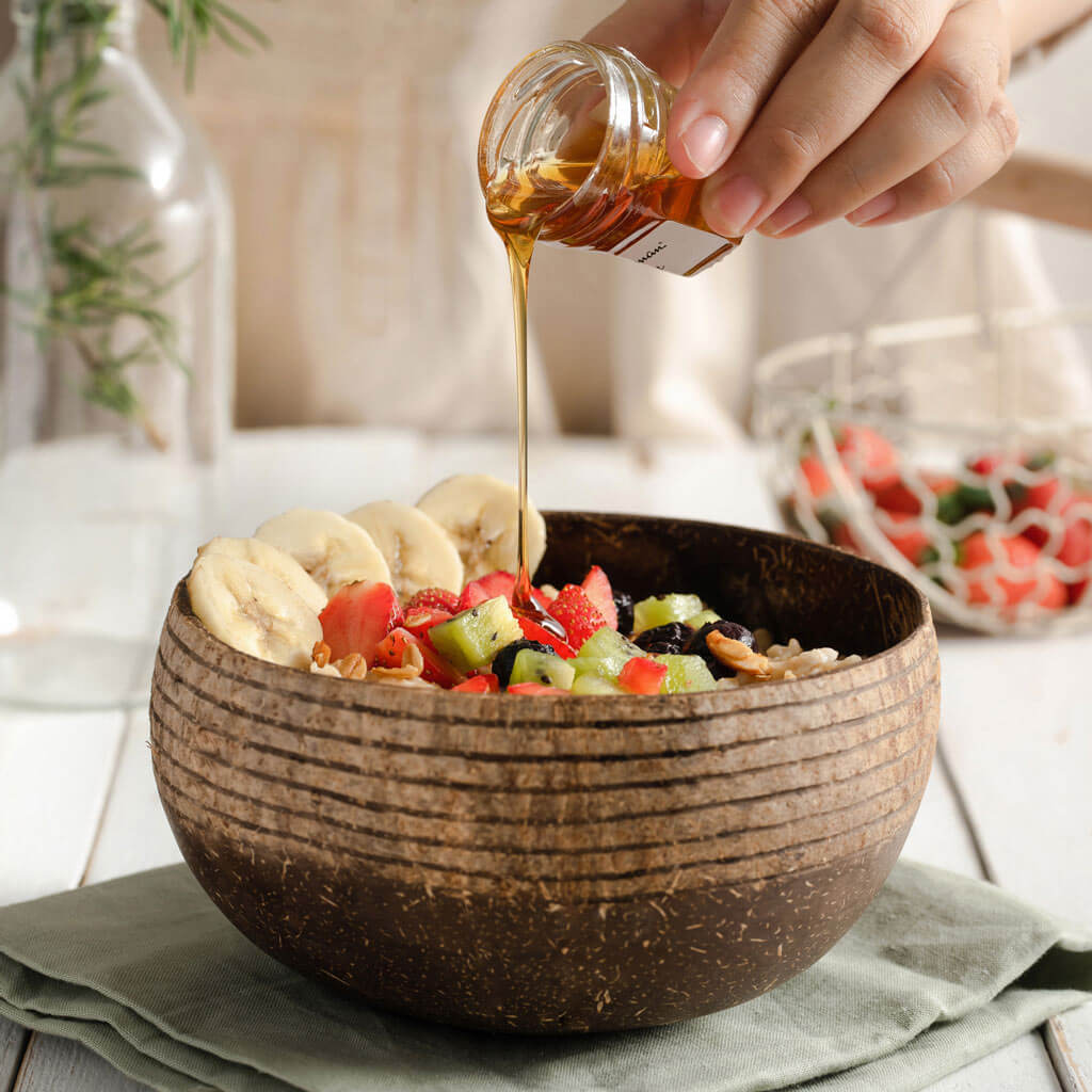 Eco Coconut Bowls & Spoons Set