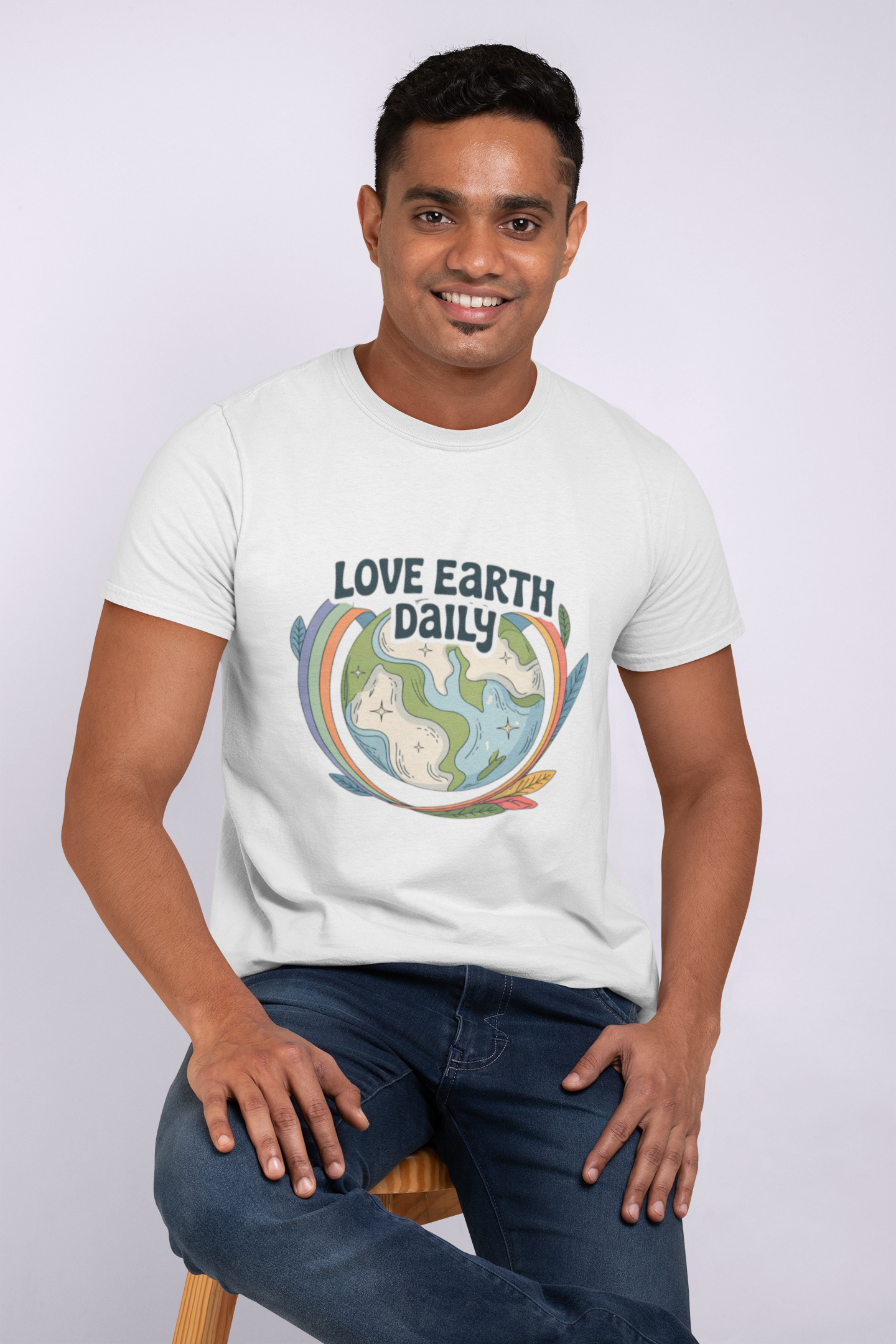 Love Earth Daily Global Vibey Tee