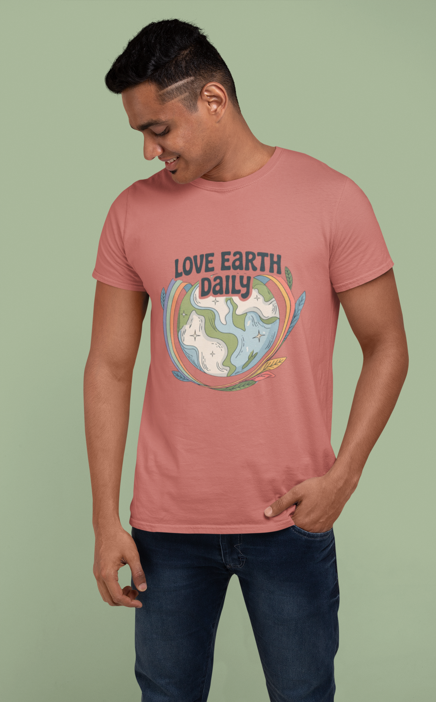Love Earth Daily Global Vibey Tee