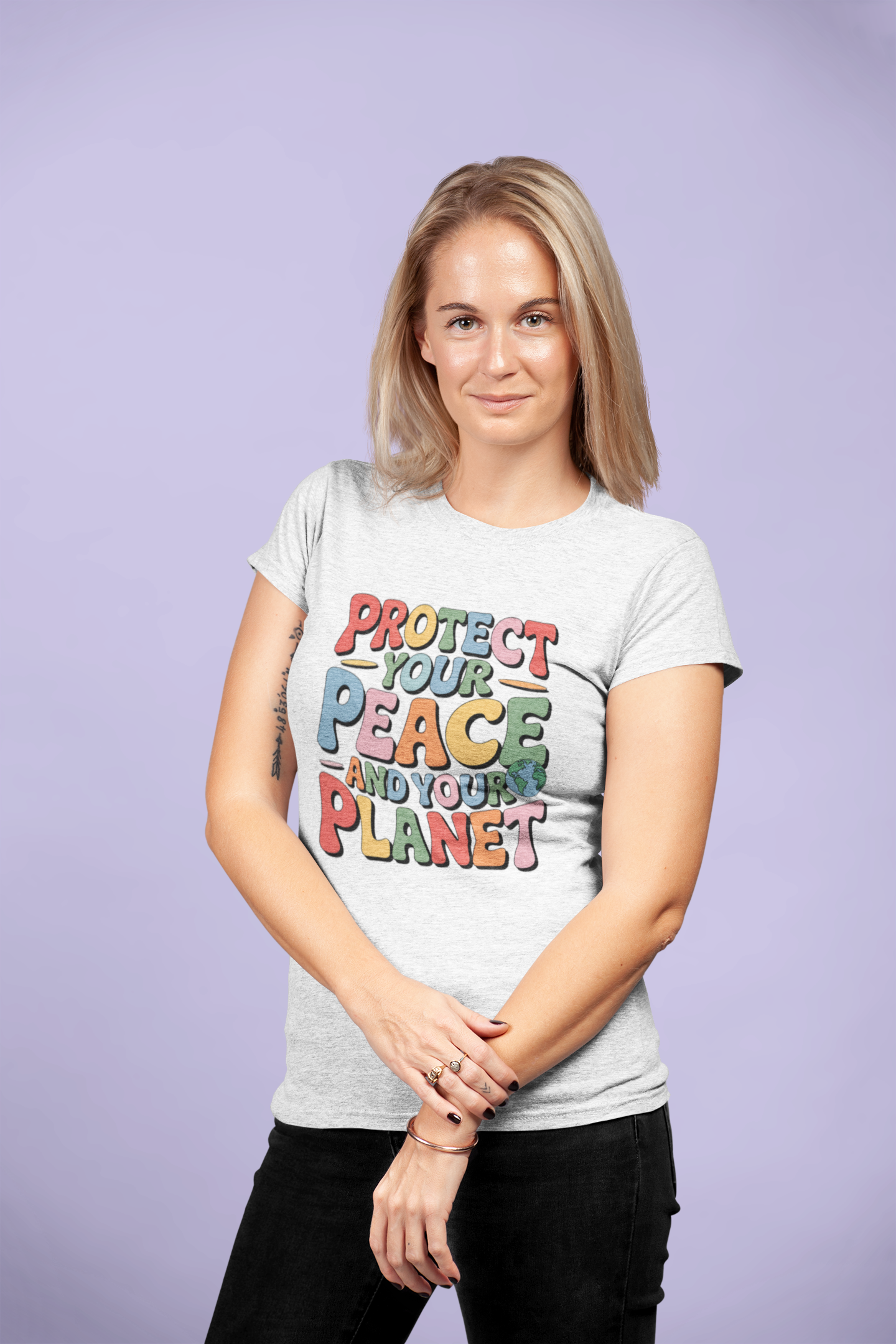 Protect Your Peace and Your Planet Tee