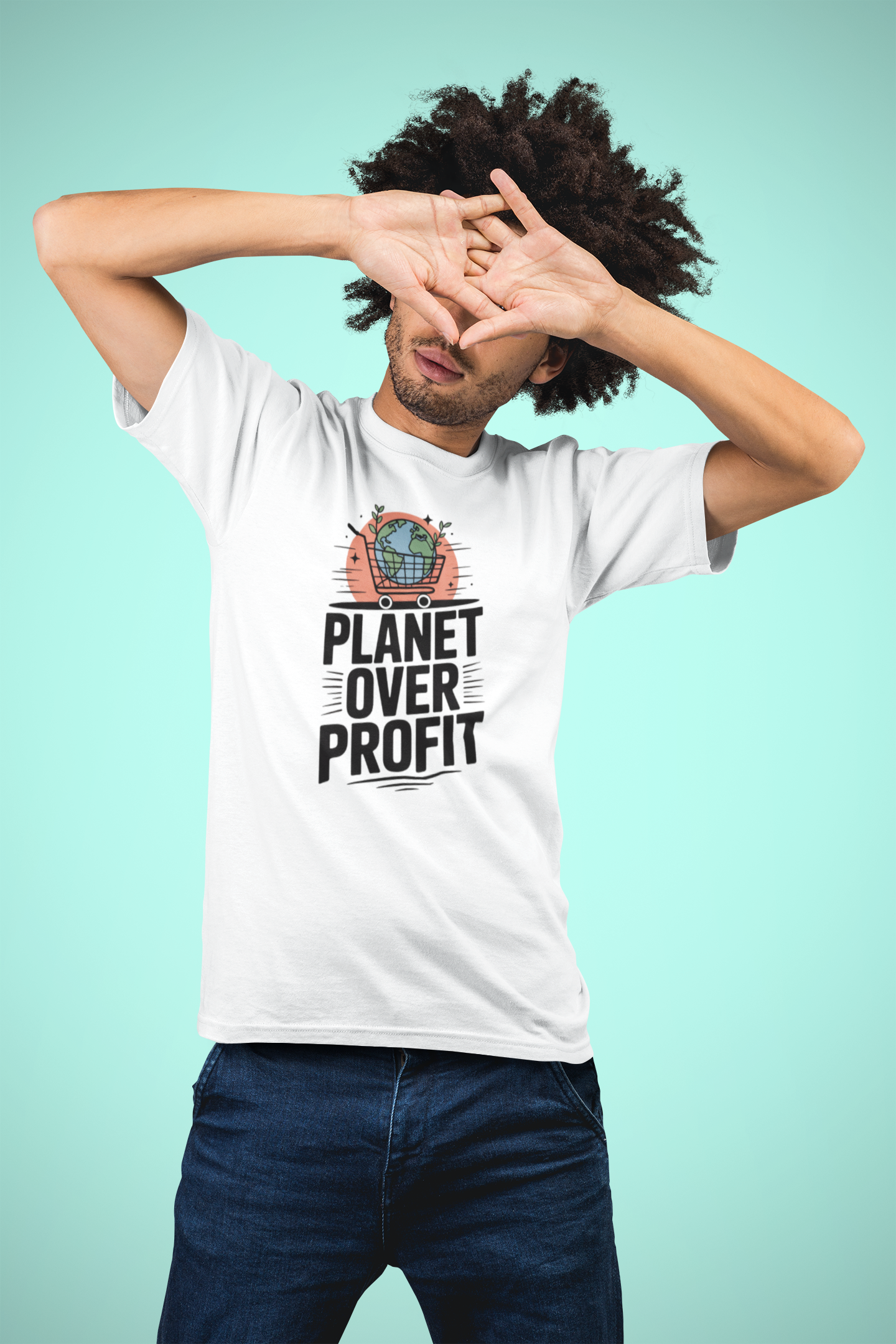 Planet over Profit - Eco-Friendly Tee