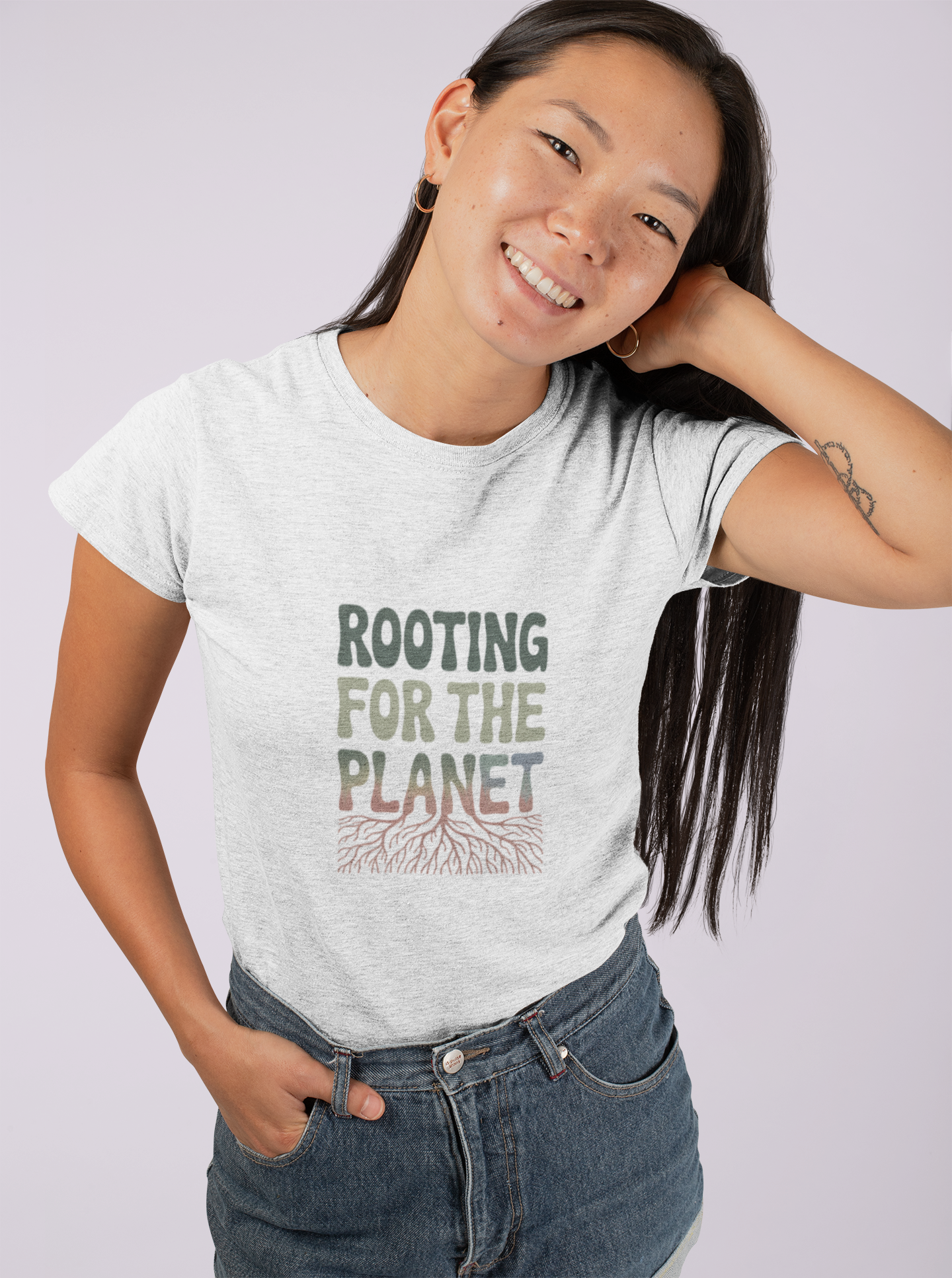 Rooting for the Planet - Sustainability Tee