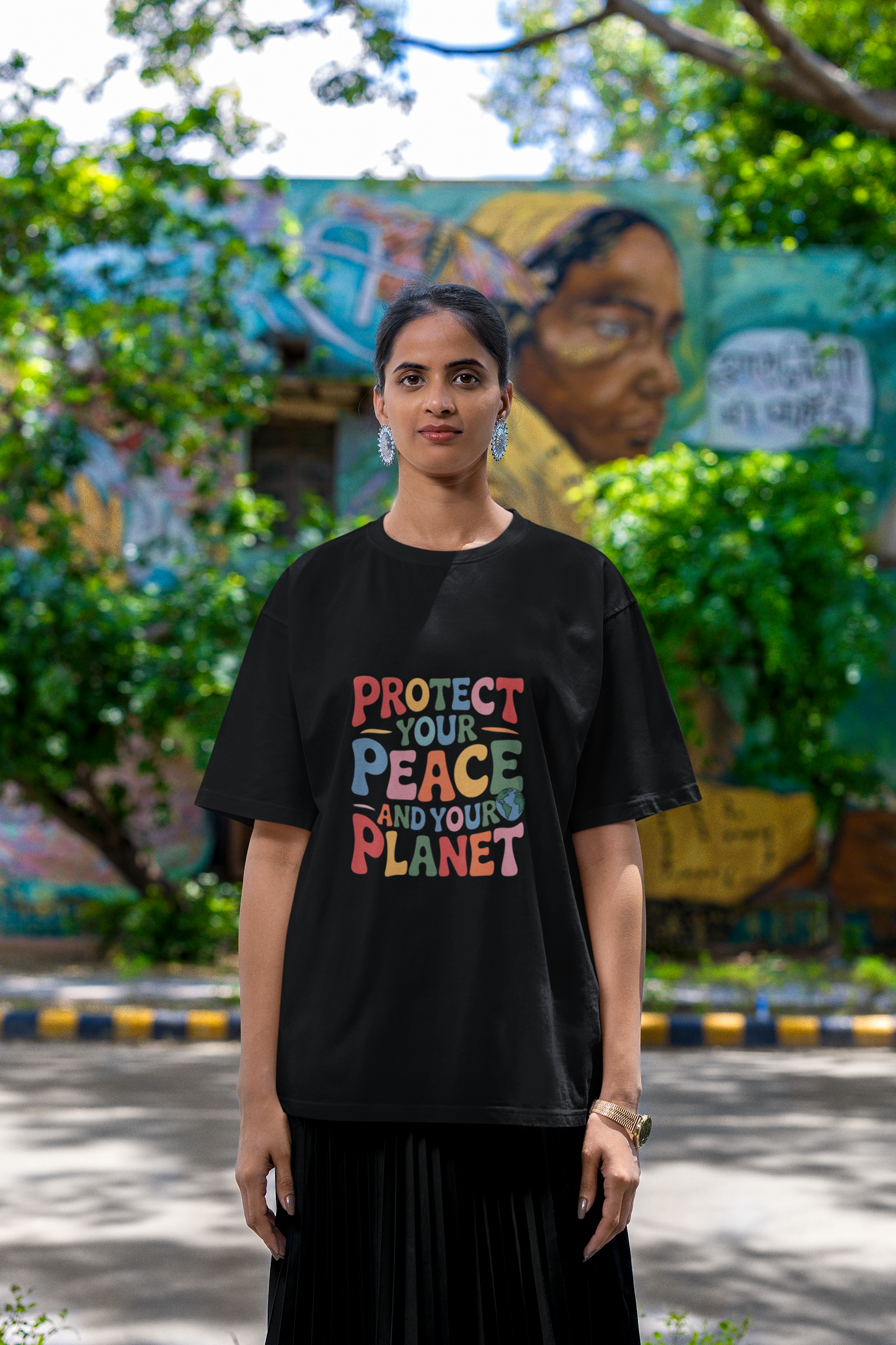 Protect Your Peace and Your Planet Tee