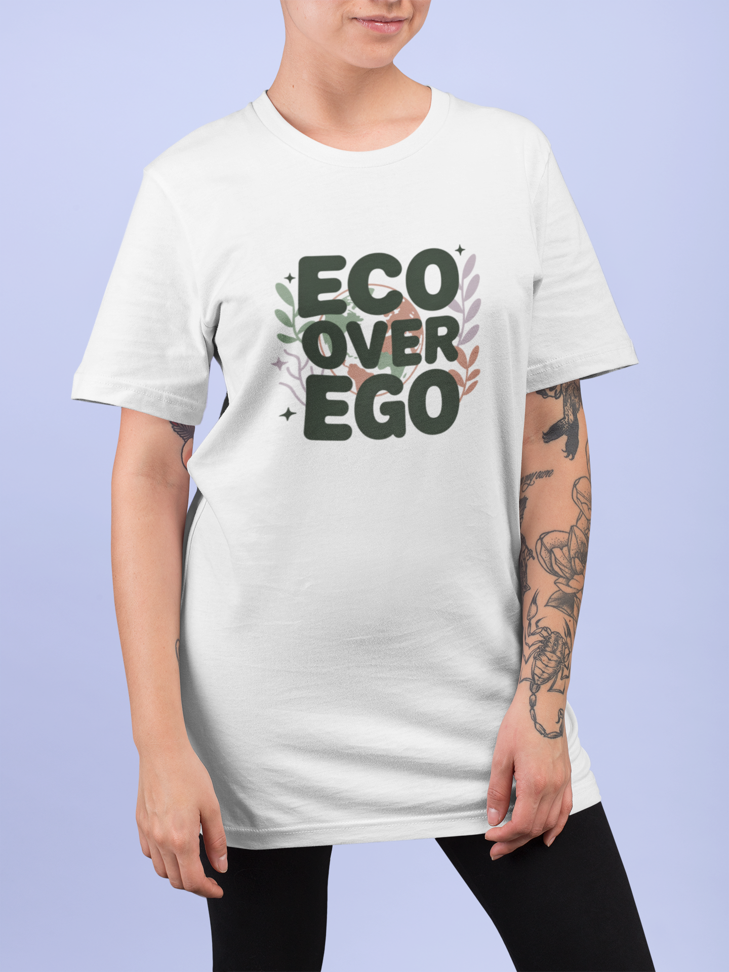 Eco Over Ego Unisex Sustainable Cotton Tee
