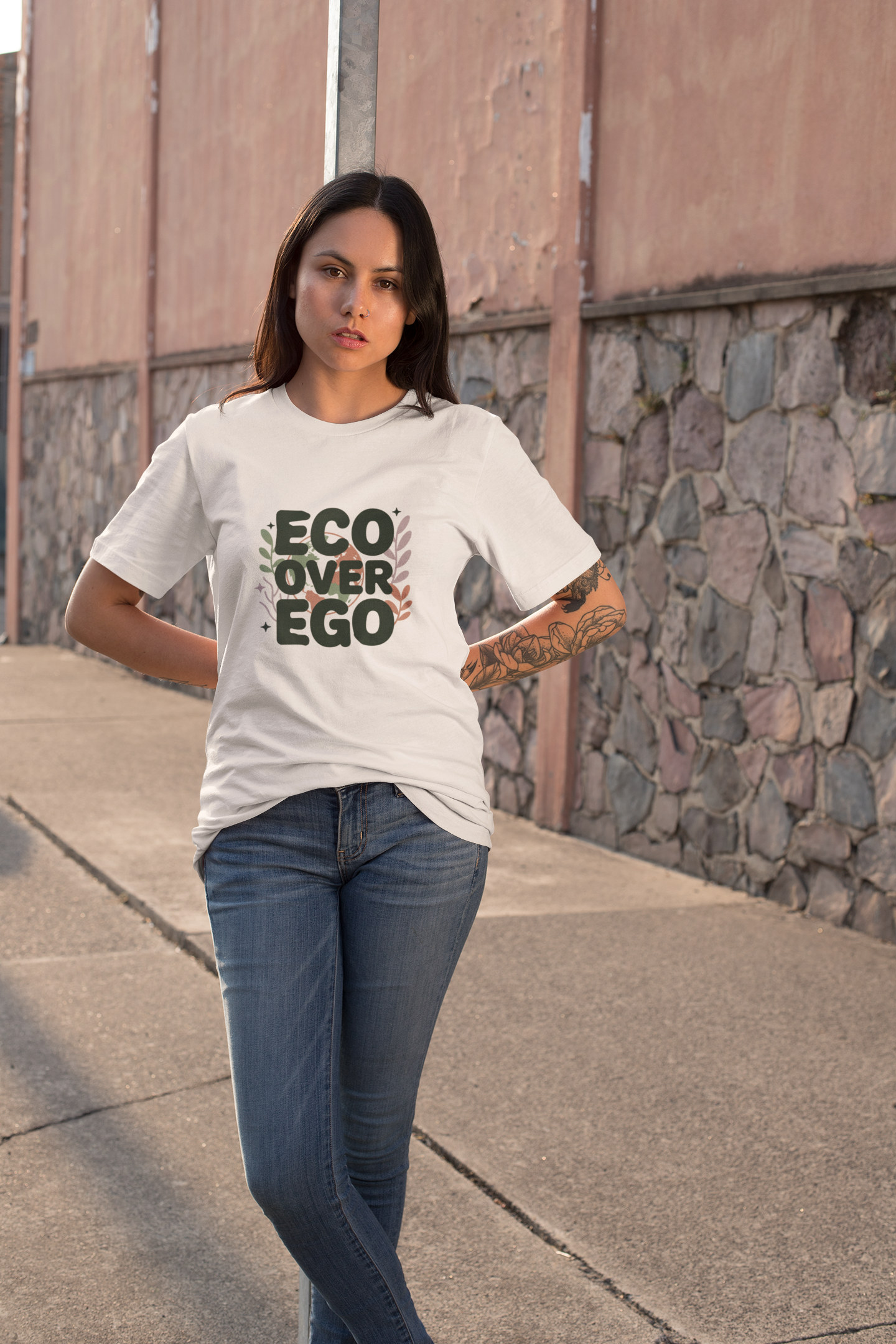 Eco Over Ego Unisex Sustainable Cotton Tee