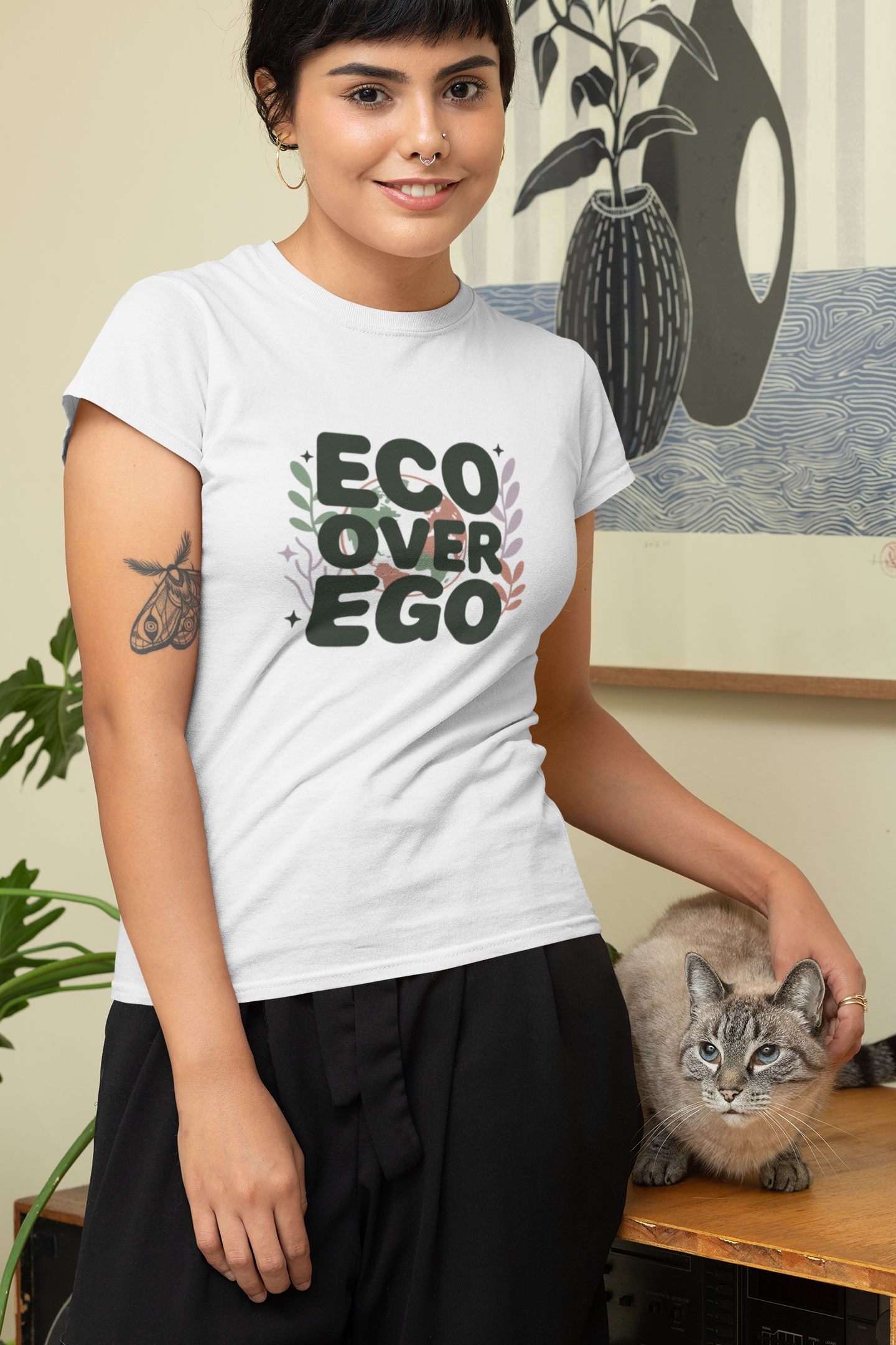 Eco Over Ego Unisex Sustainable Cotton Tee