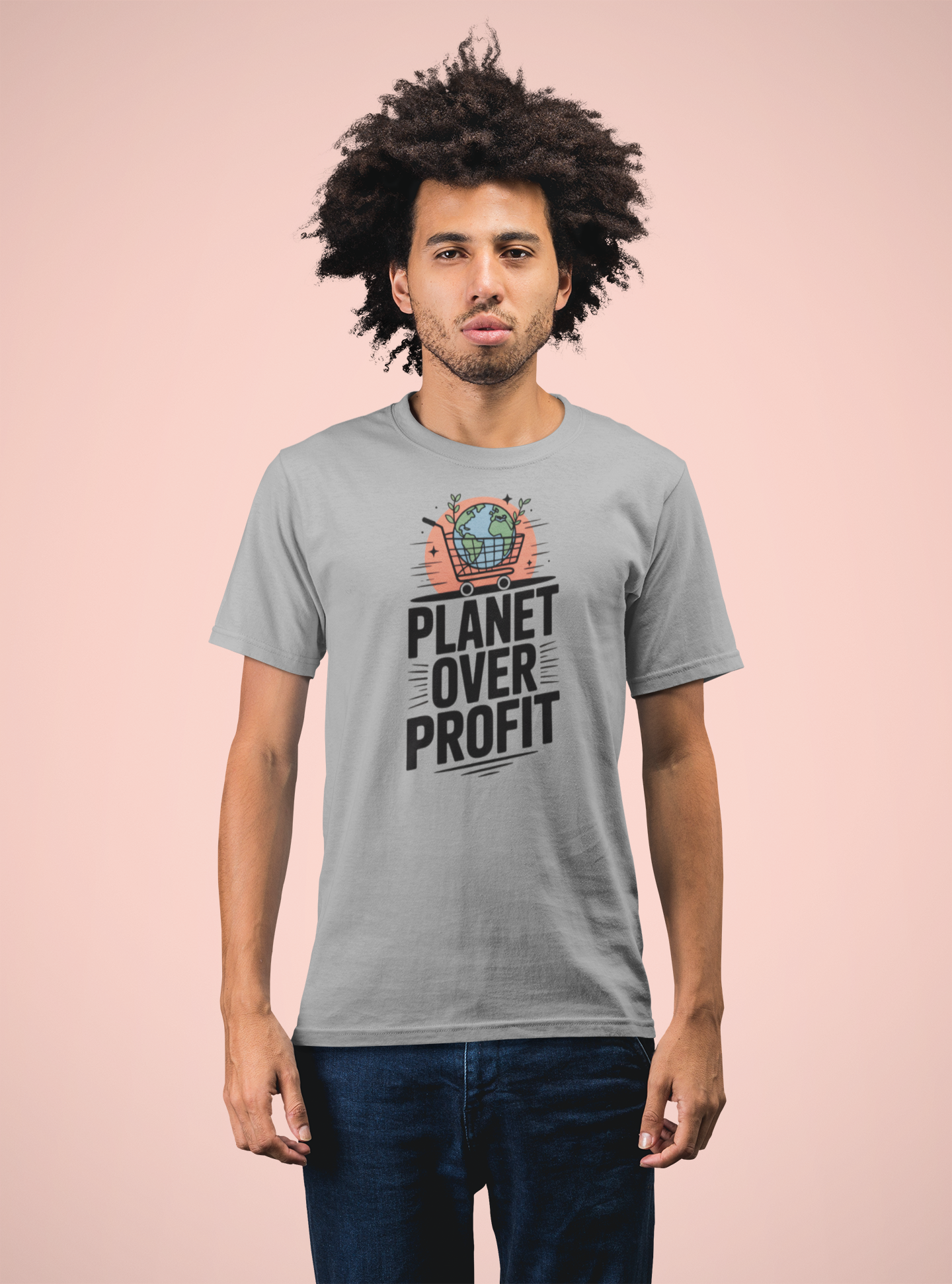 Planet over Profit - Eco-Friendly Tee