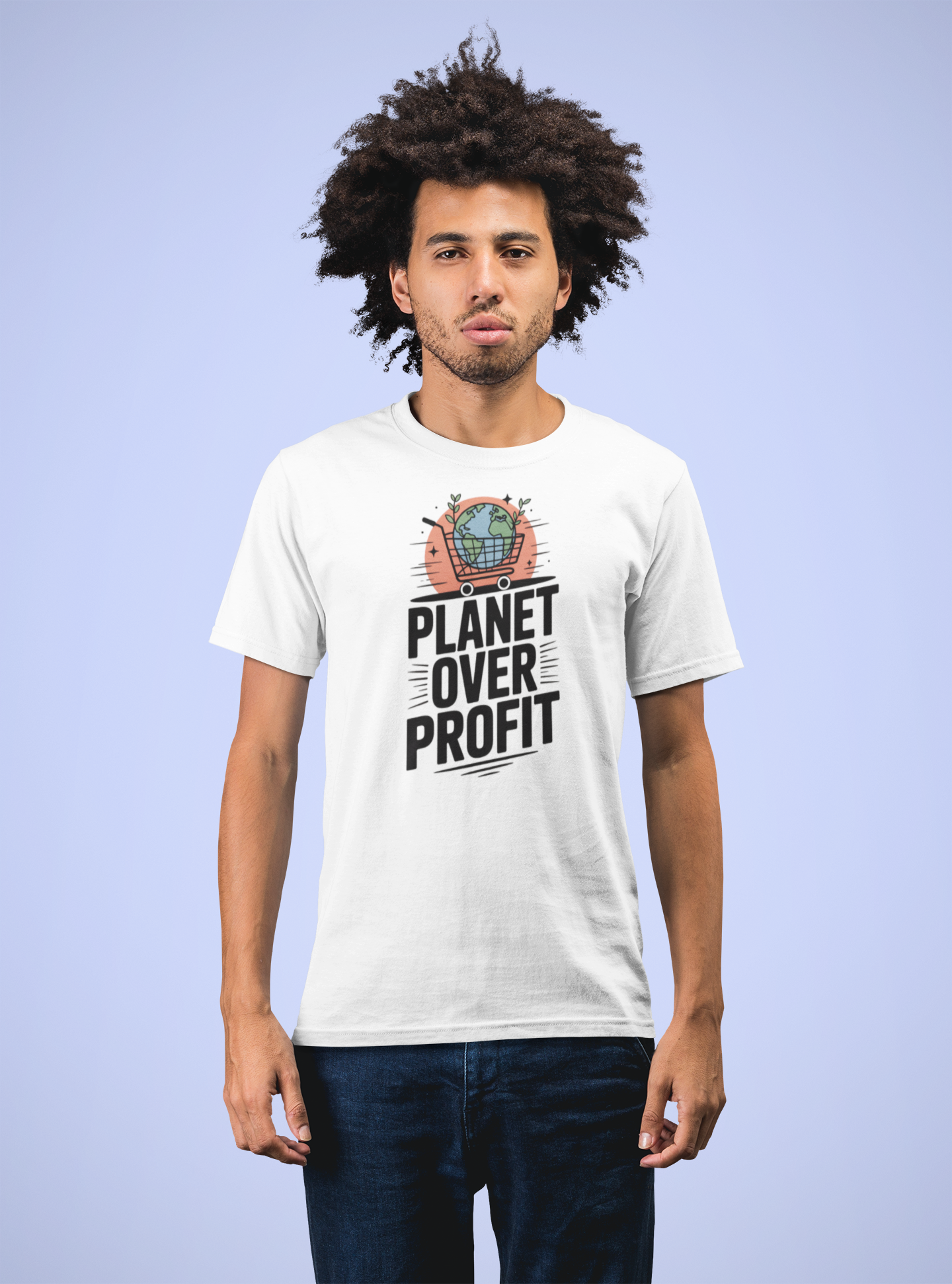 Planet over Profit - Eco-Friendly Tee